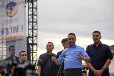 Foto Safari Politik Perdana Anies Baswedan di Medan 3