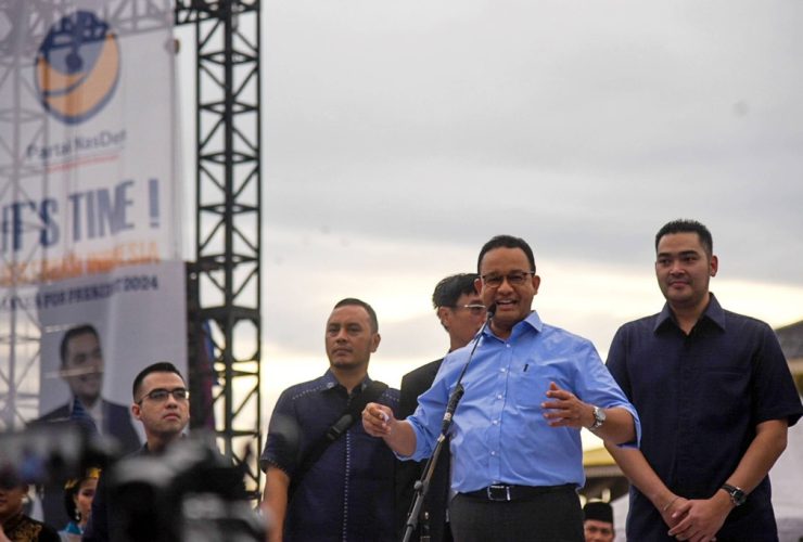 Foto Safari Politik Perdana Anies Baswedan di Medan 3