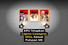 KPU Tetapkan Capres Cawapres 2024 Sesuai Putusan MK